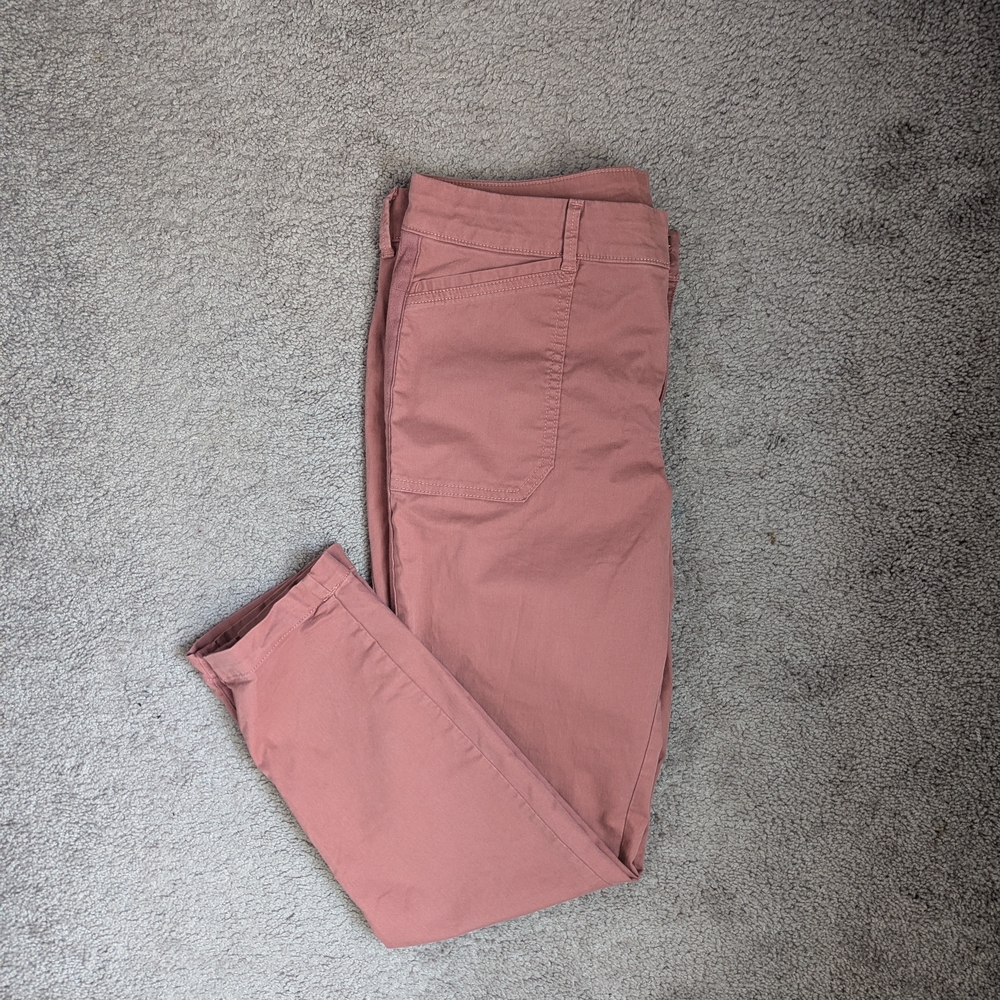 Dusty Pink Casual Pants